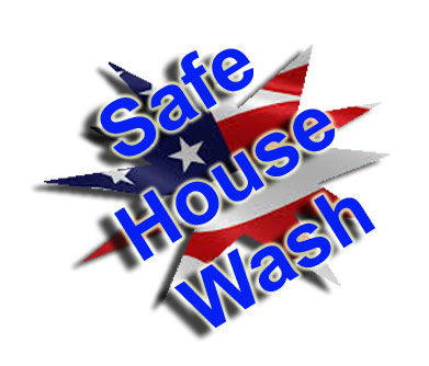 Safe house wash. none pressure house wash